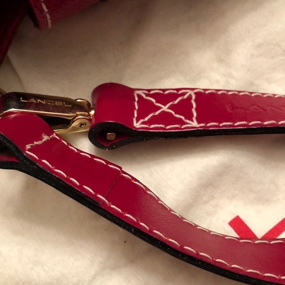 Lancel Paris leather shoulder bag - Picture 8 of 8